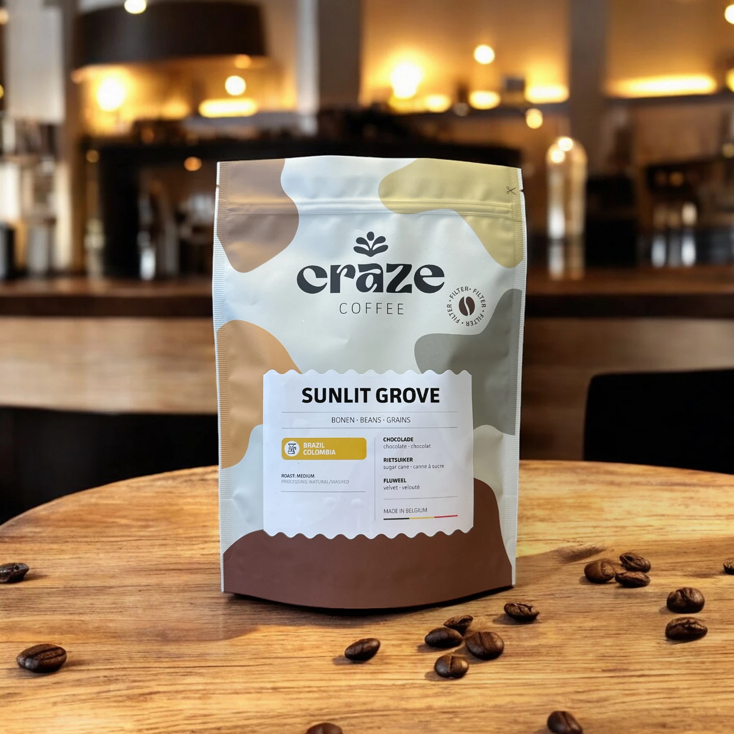 Sunlit Grove from Craze Coffee