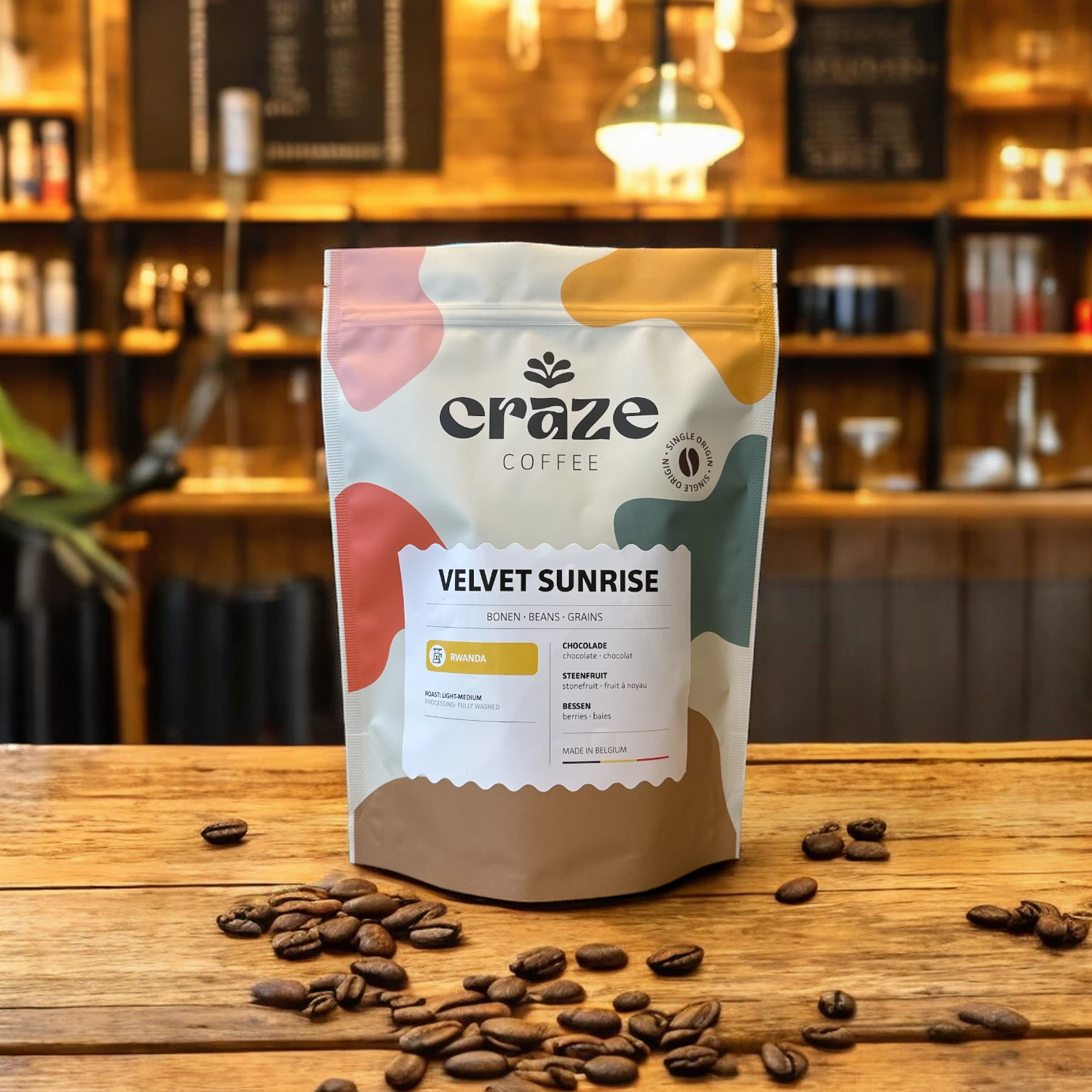 Velvet Sunrise from Craze Coffee